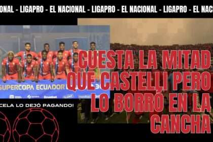 El jugador de El Nacional que cuesta menos de la mitad y ya baila a Emelec