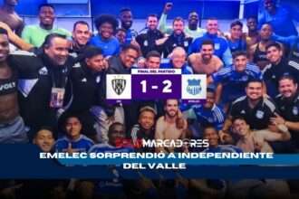 Emelec da golpe inesperado que sacudió la cima del torneo