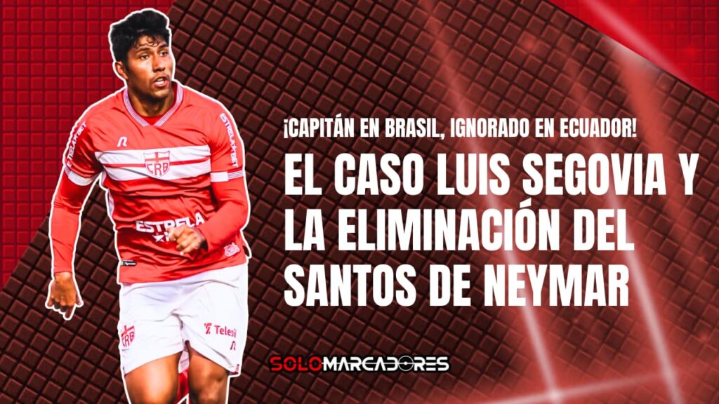 Es capitán, eliminó al Santos de Neymar y... ¿nadie en Ecuador lo ve