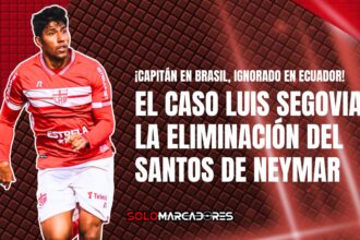 Es capitán, eliminó al Santos de Neymar y... ¿nadie en Ecuador lo ve