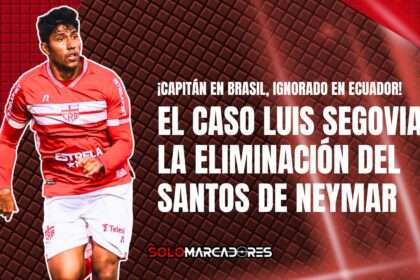 Es capitán, eliminó al Santos de Neymar y... ¿nadie en Ecuador lo ve