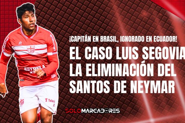 Es capitán, eliminó al Santos de Neymar y... ¿nadie en Ecuador lo ve? 1 Es capitán, eliminó al Santos de Neymar y... ¿nadie en Ecuador lo ve