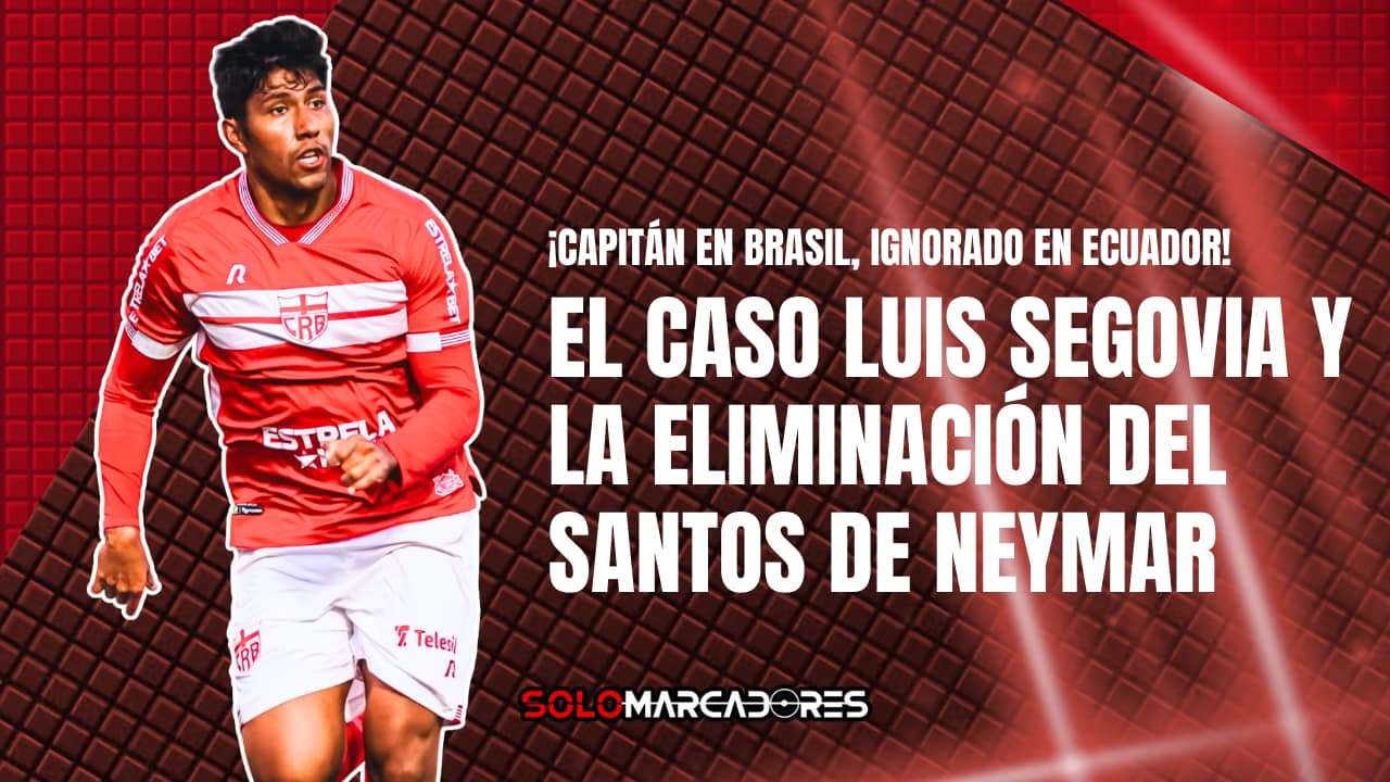 Es capitán, eliminó al Santos de Neymar y... ¿nadie en Ecuador lo ve