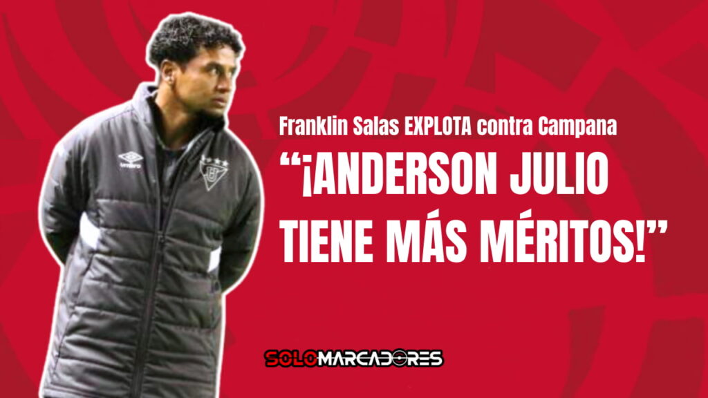 Franklin Salas no se guarda nada