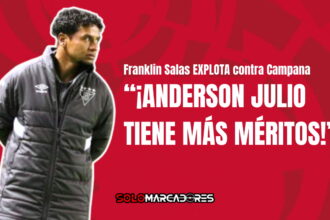 Franklin Salas no se guarda nada