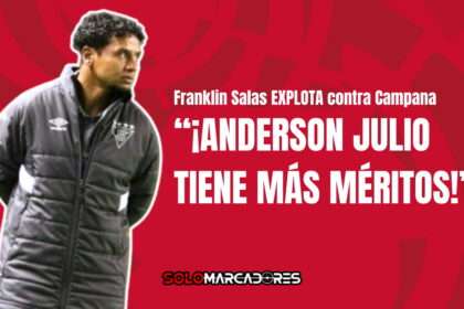 Franklin Salas no se guarda nada