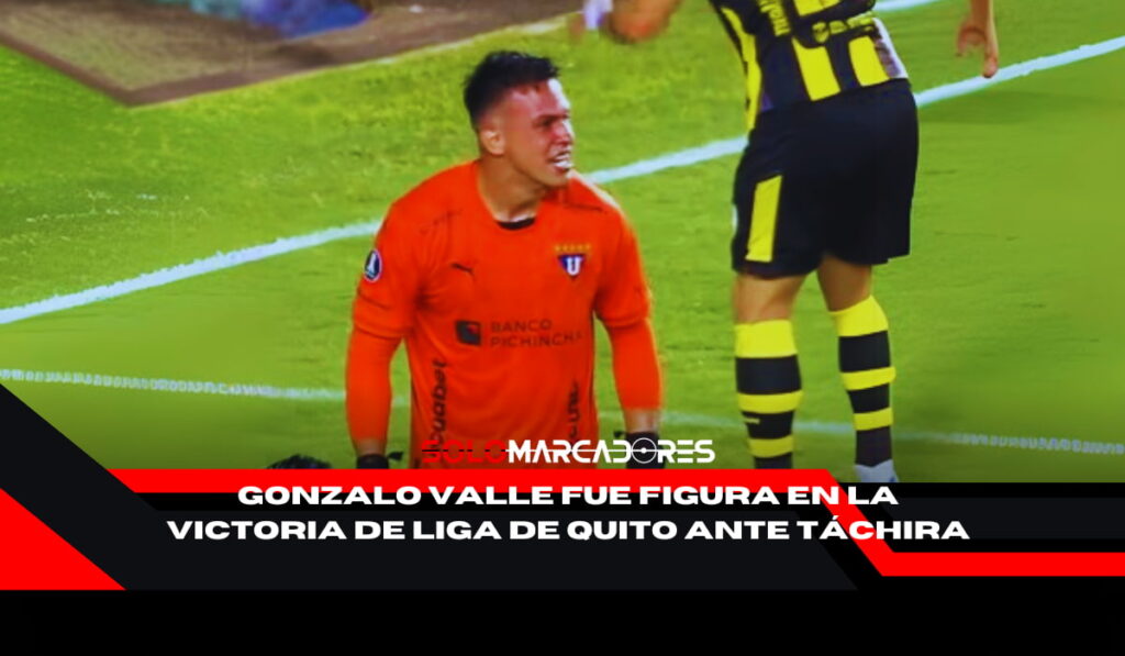 Gonzalo Valle y una atajada que vale como un gol