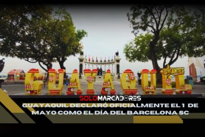 Guayaquil declara el 1° de mayo como el Día de Barcelona SC