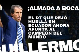 Guillermo Almada y el guiño al campeón del mundo