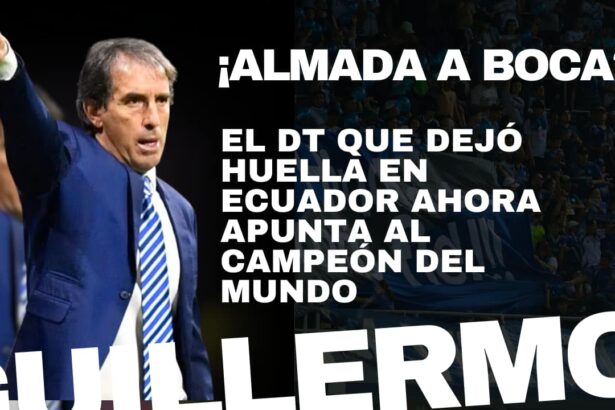 Guillermo Almada y el guiño al campeón del mundo