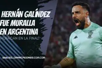 Hernán Galíndez lleva a Huracán a la final y busca gloria en Argentina