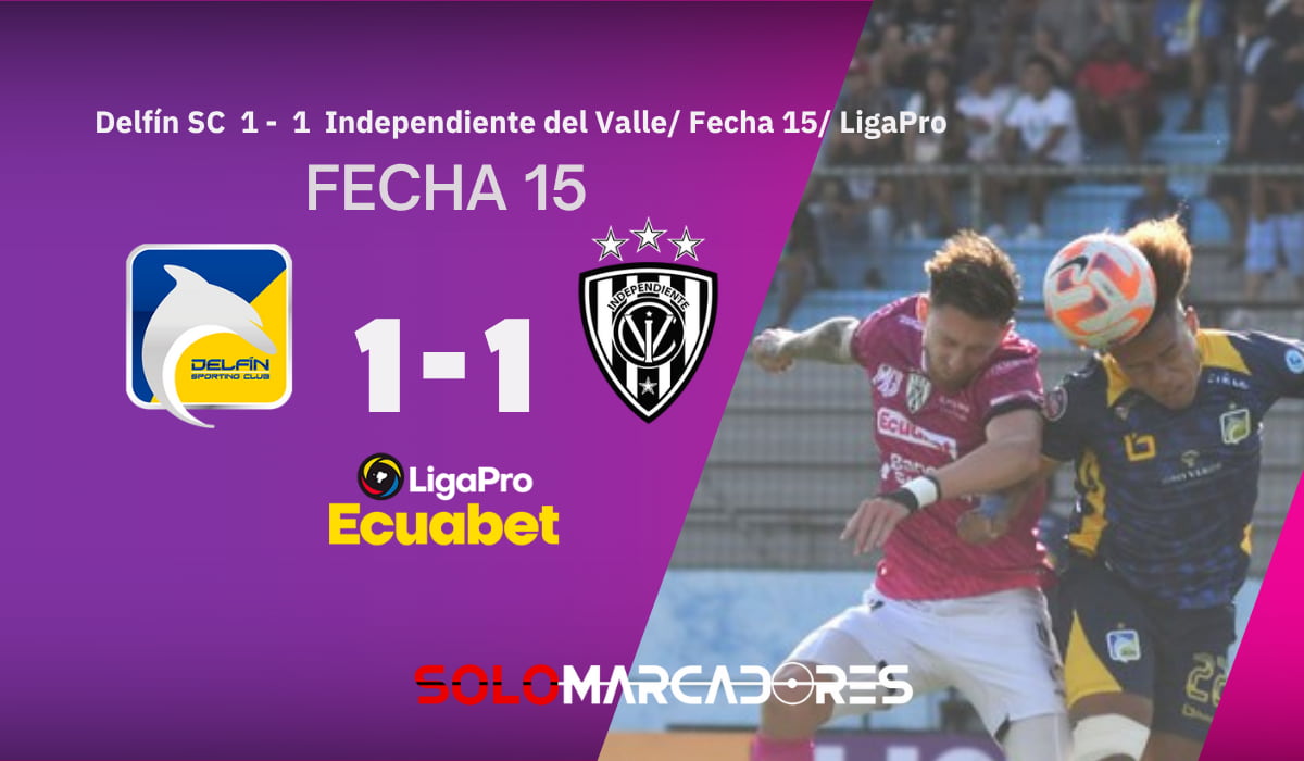 IDV empata y pone en riesgo el liderato