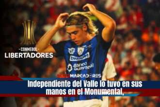 Independiente del Valle lo tuvo, pero se le escurrió en el Monumental