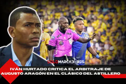 Iván Hurtado lanza críticas al arbitraje