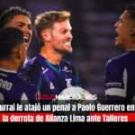 ¡Javier Burrai frustró a Paolo Guerrero y el sueño de Alianza Lima se apaga en Córdoba! 4 Javier Burrai frustró a Paolo Guerrero