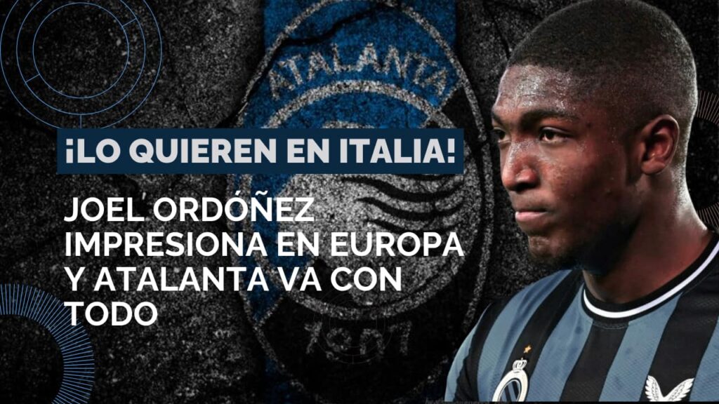 Joel Ordóñez la rompe en Europa y ya lo quieren en la Serie A