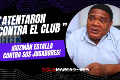 Jorge Guzmán, furioso con Castelli y Quiñónez