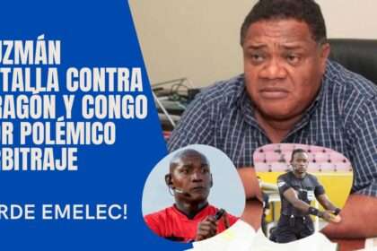 La dura acusación contra los árbitros Aragón y Congo