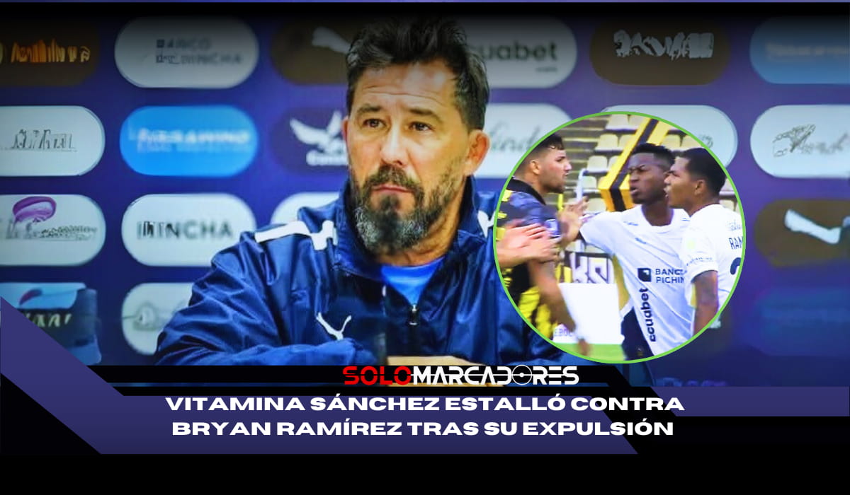 La expulsión que encendió a Vitamina Sánchez en la Libertadores