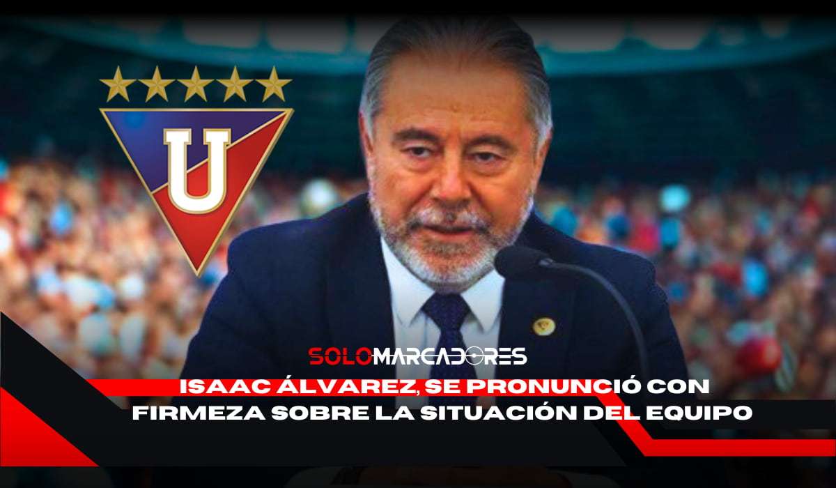 La firme respuesta de Isaac Álvarez que no esperabas
