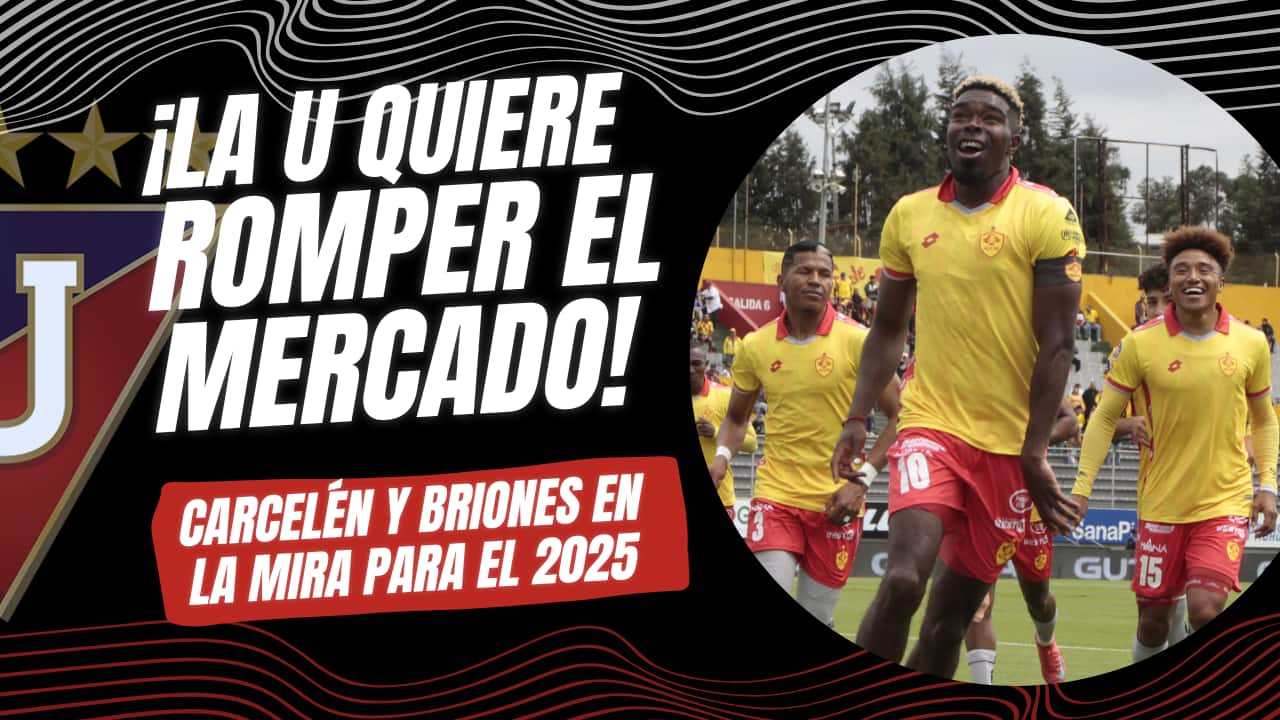 Las 2 figuras de Aucas que Liga de Quito quiere fichar para salvar el 2025