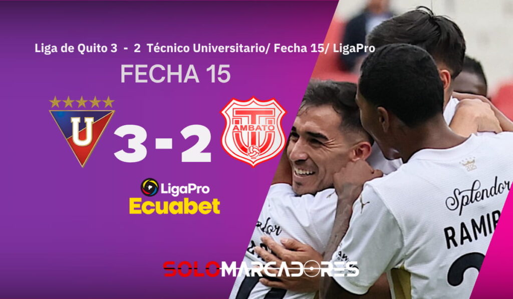 ¿Liga de Quito ficha sin DT? El fútbol ecuatoriano se mueve con el posible traspaso de Ronald Briones (VIDEO) 2 Liga de Quito revive la ilusión del hincha albo en un partido infartante