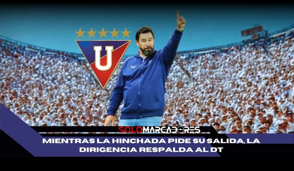 Lo que realmente piensa Liga de Quito sobre su DT