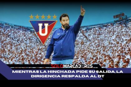 Lo que realmente piensa Liga de Quito sobre su DT