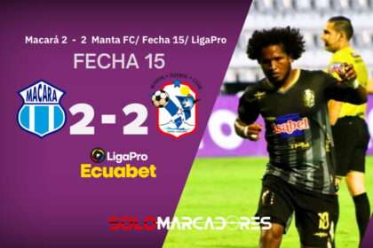 Macará y Manta regalaron goles, emoción y fútbol del bueno