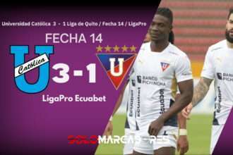 Michael Estrada sorprendió con un golazo, pero ni eso calmó la tormenta en Liga de Quito