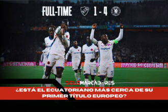 Moisés Caicedo asistió y Chelsea se ilusiona tras golear en Conference League