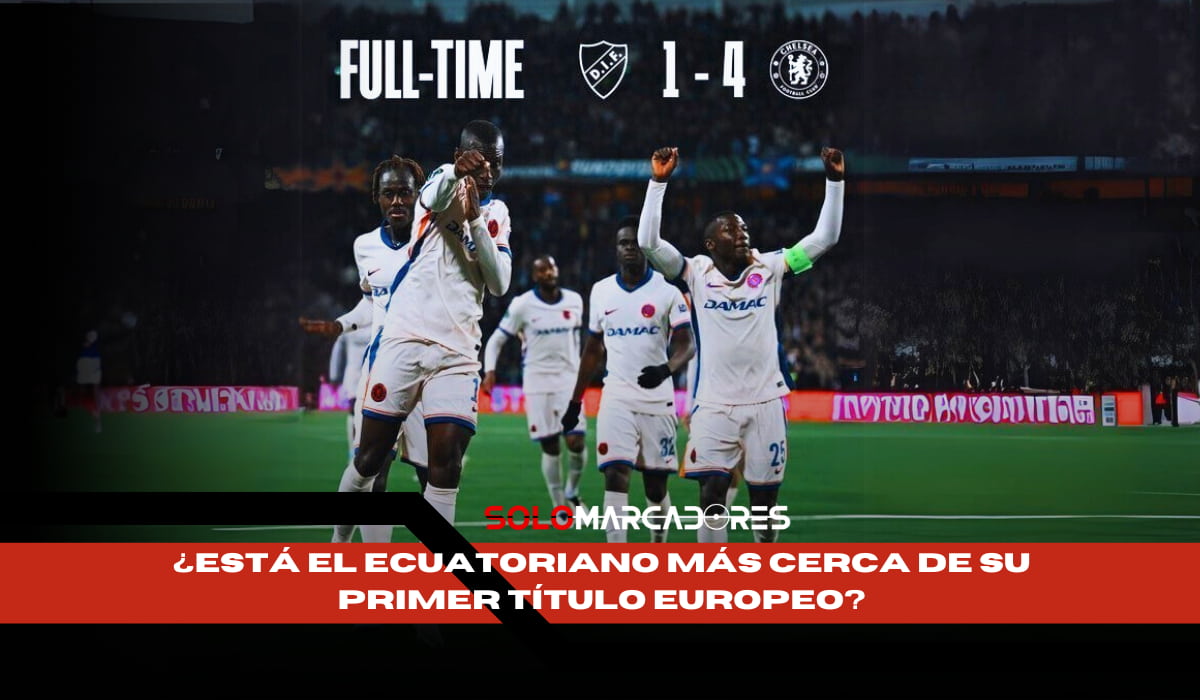 Moisés Caicedo asistió y Chelsea se ilusiona tras golear en Conference League