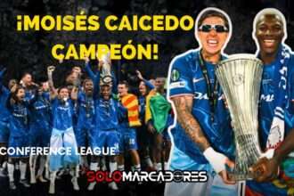 Moisés Caicedo hace historia