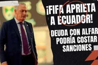¿Multa, embargo o sanción La deuda de la FEF con Gustavo Alfaro