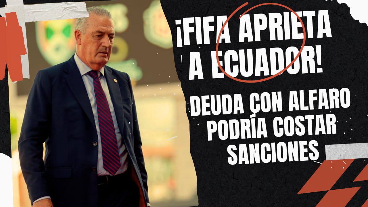 ¿Multa, embargo o sanción La deuda de la FEF con Gustavo Alfaro