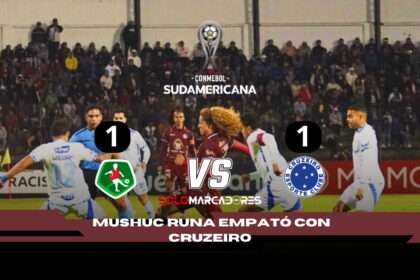 Mushuc Runa sorprende en la Sudamericana y deja a Cruzeiro sin fiesta en Riobamba