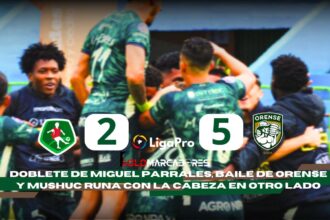 Doblete de Miguel Parrales, baile de Orense y Mushuc Runa con la cabeza en otro lado