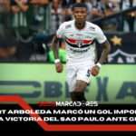 Robert Arboleda apareció cuando más se lo necesitaba en la victoria del Sao Paulo