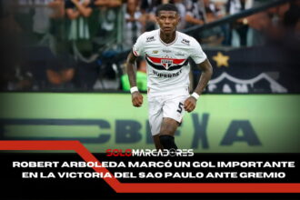 Robert Arboleda apareció cuando más se lo necesitaba en la victoria del Sao Paulo