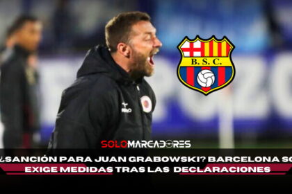 Sanción para el DT que Desafió a Barcelona SC