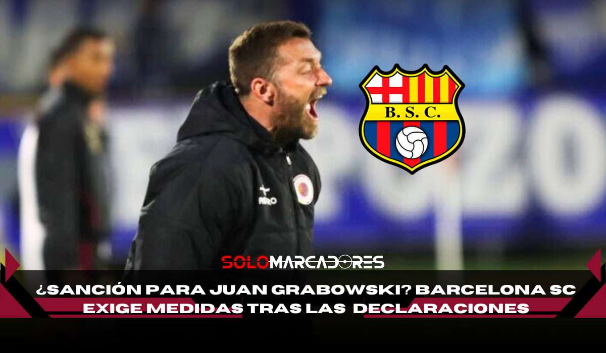 Sanción para el DT que Desafió a Barcelona SC