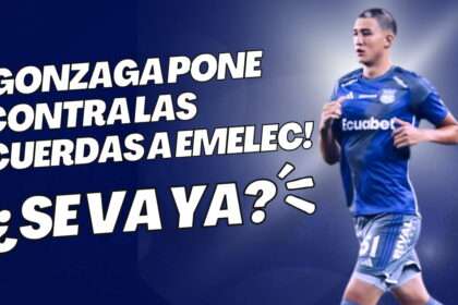 ¿Se va de Emelec Jheremy Gonzaga lanza ultimátum y su futuro está en el aire