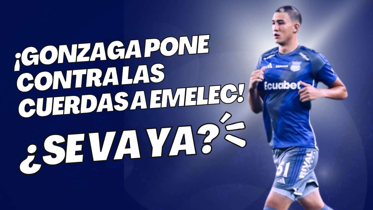 ¿Se va de Emelec Jheremy Gonzaga lanza ultimátum y su futuro está en el aire