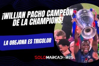 ¡Inolvidable! Willian Pacho hace historia al coronarse campeón de Champions con el PSG