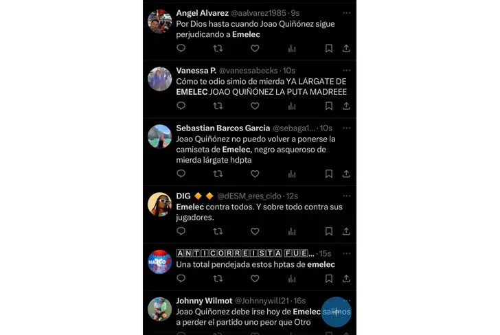 ¡EXPULSADO EN 10 MINUTOS! Joao Quiñónez dejó a Emelec con uno menos y estalla la hinchada azul