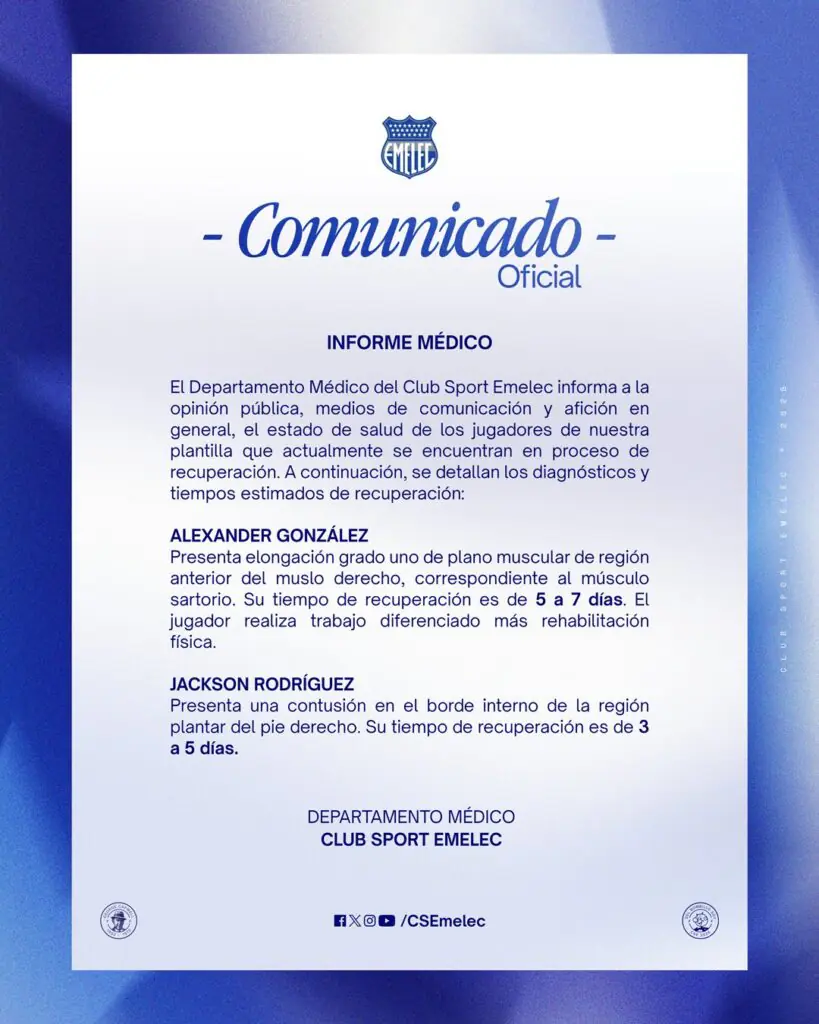 "En Quito nos ha ido bien…": El mensaje con el que Emelec calienta la previa contra El Nacional 1 "En Quito nos ha ido bien…": El mensaje con el que Emelec calienta la previa contra El Nacional