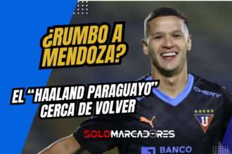 ¿Alex Arce se va de Liga de Quito? El “Haaland paraguayo” en la mira del fútbol argentino