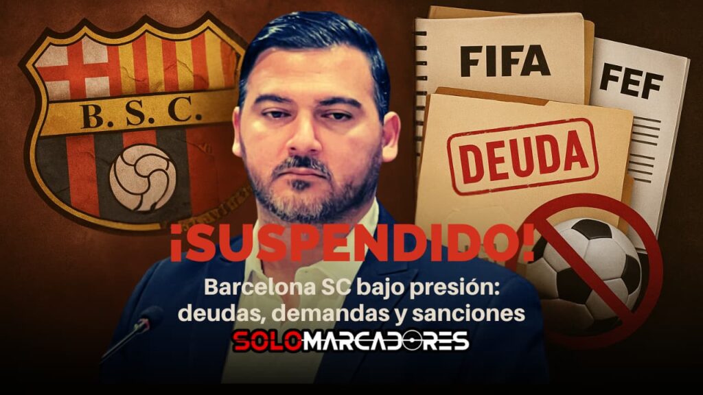 ¡Explota la interna en Barcelona SC! José Francisco Cevallos arremete contra Alfaro Moreno y lo llama "sinvergüenza" (VIDEO) 2 Barcelona SC acumula demandas, deudas y una nueva suspensión