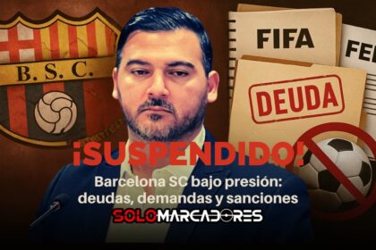 Barcelona SC acumula demandas, deudas y una nueva suspensión