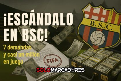 ¡Escándalo en el fútbol ecuatoriano! Barcelona SC acumula siete demandas y podría quedarse sin fichar